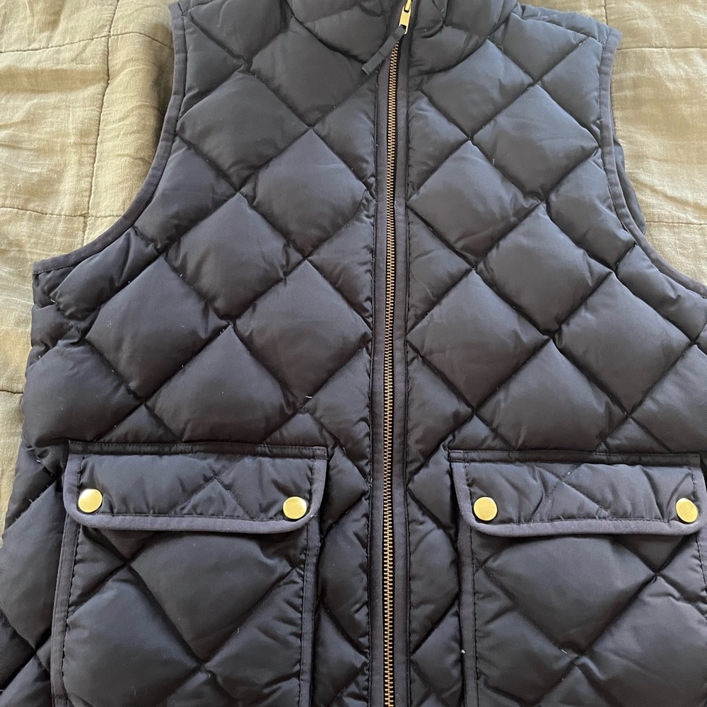 JCrew Puffer Vest Size Medium